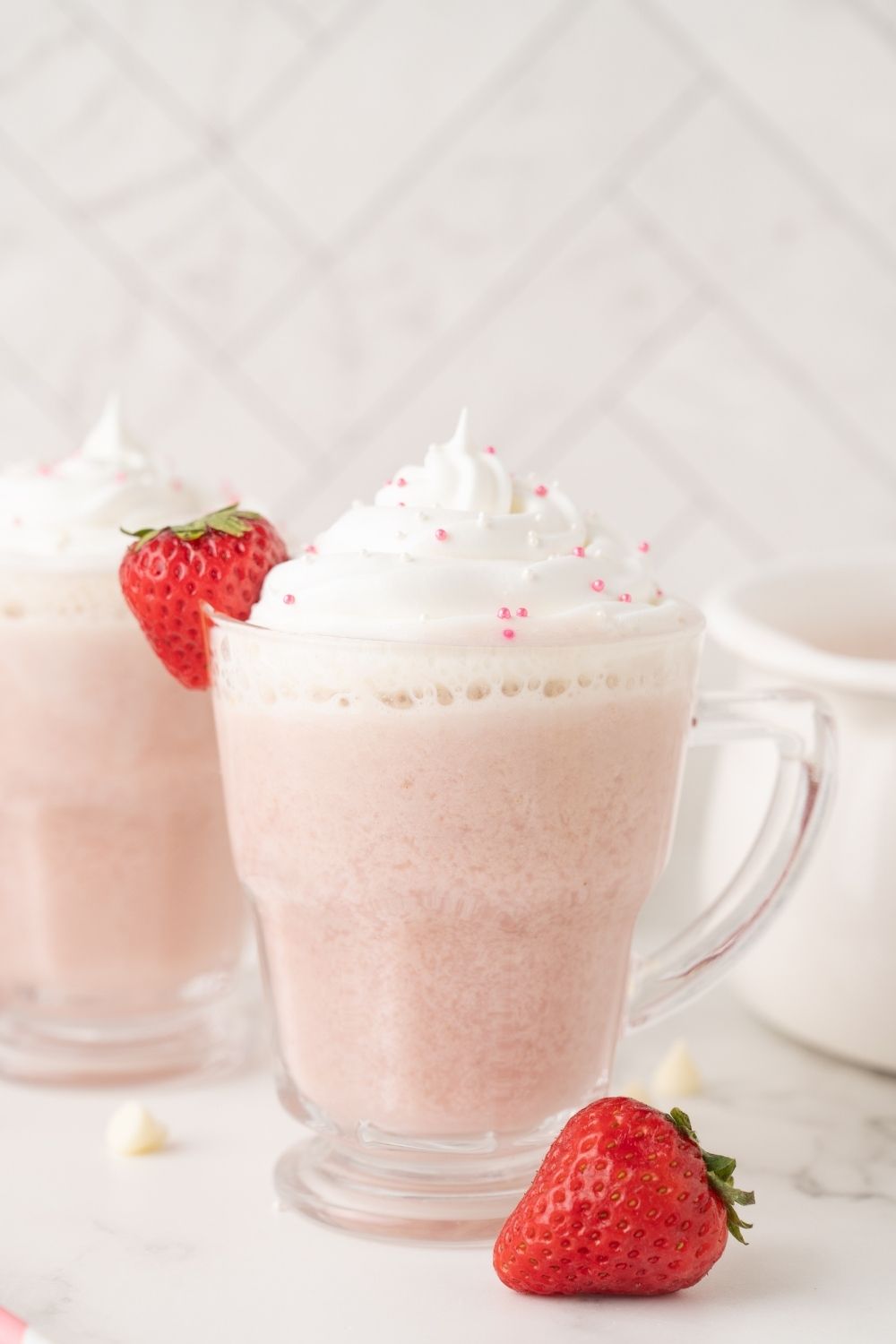 Strawberry Hot Chocolate
