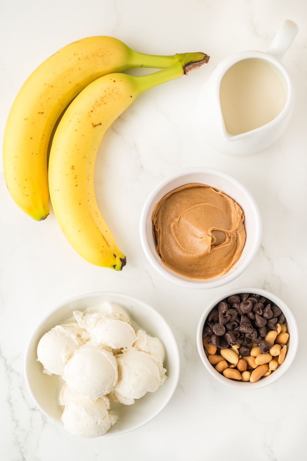 Peanut Butter Banana Milkshake