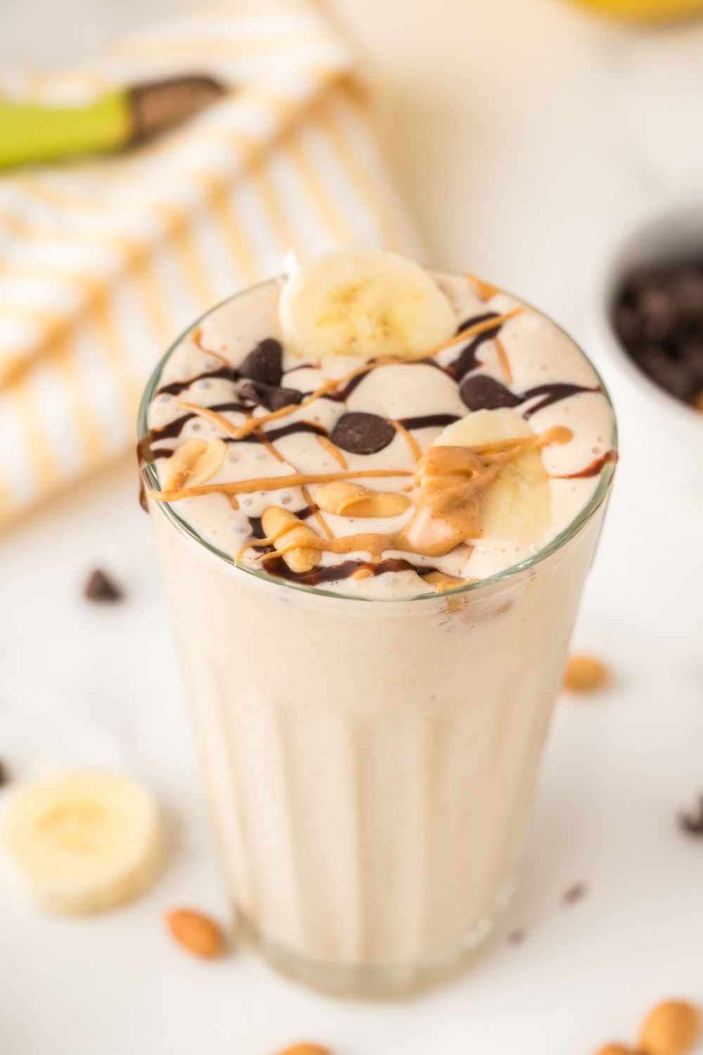 Peanut Butter Banana Milkshake
