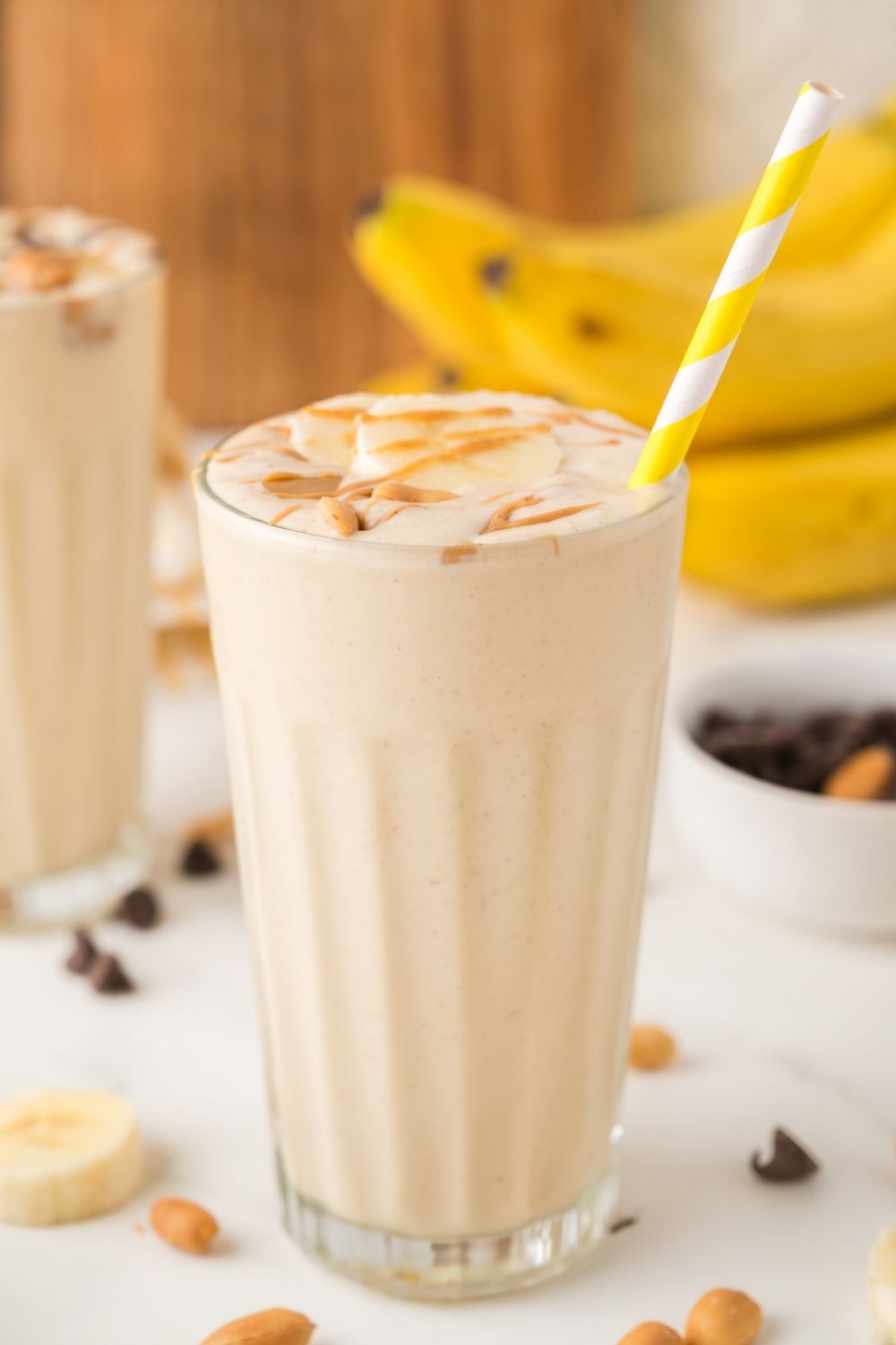 Peanut Butter Banana Milkshake