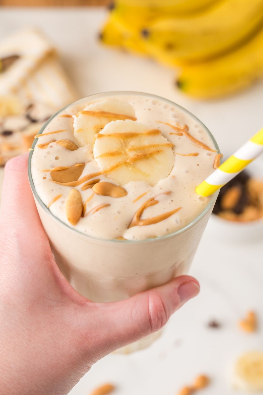 Peanut Butter Banana Milkshake