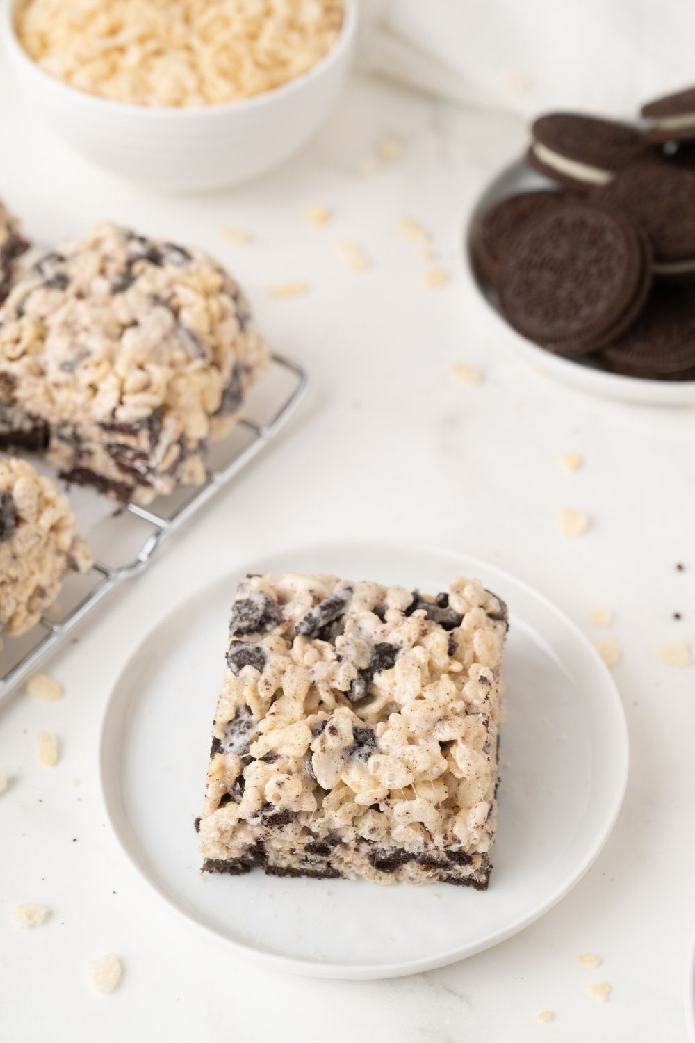 Oreo Rice Krispie Treats