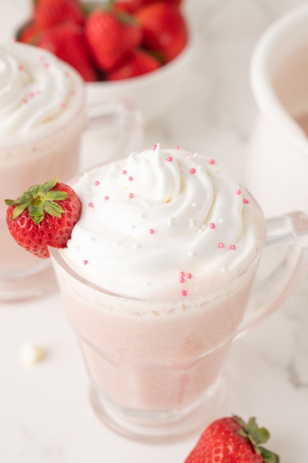 Strawberry Hot Chocolate