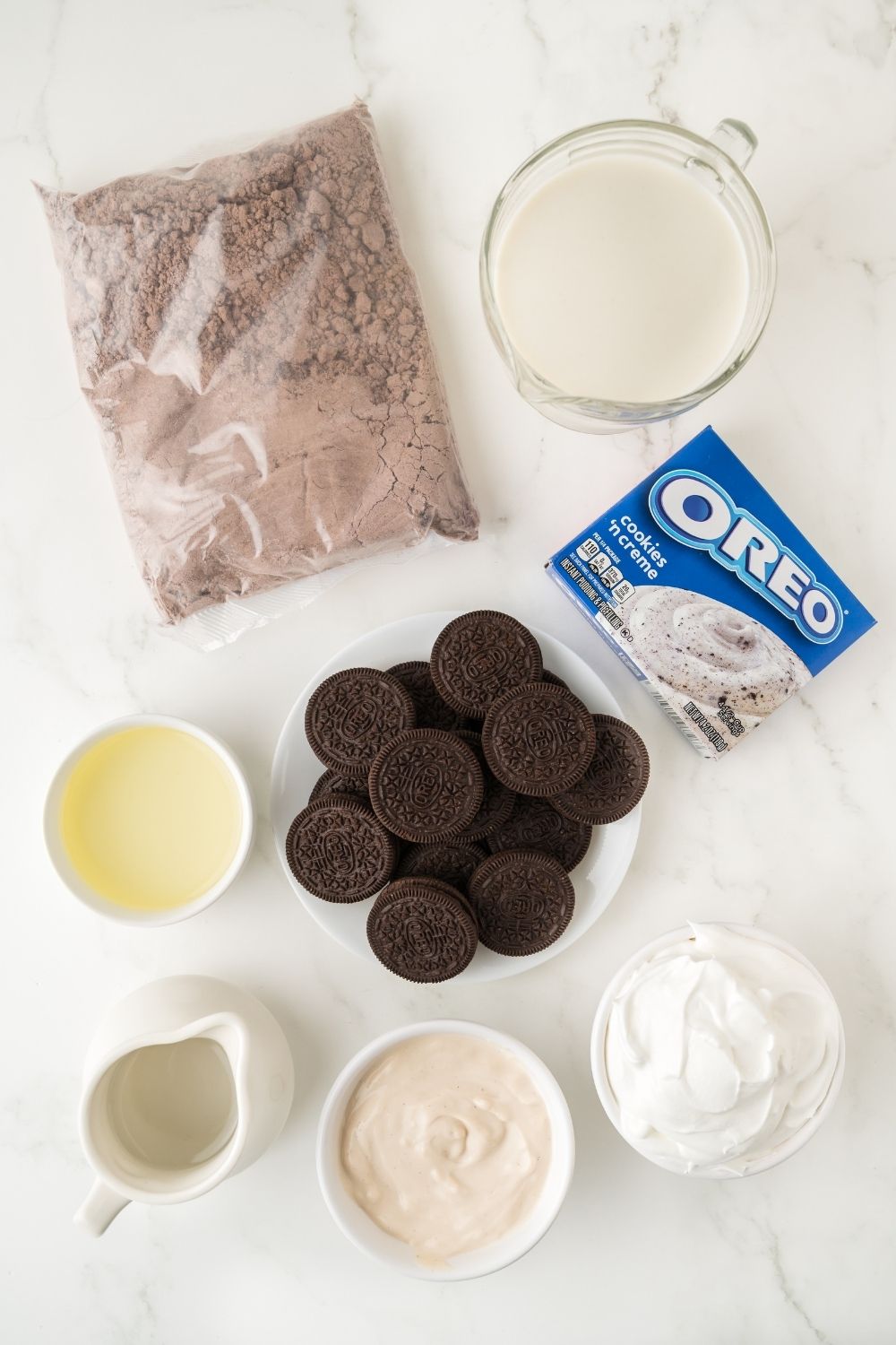 Oreo Poke Cake