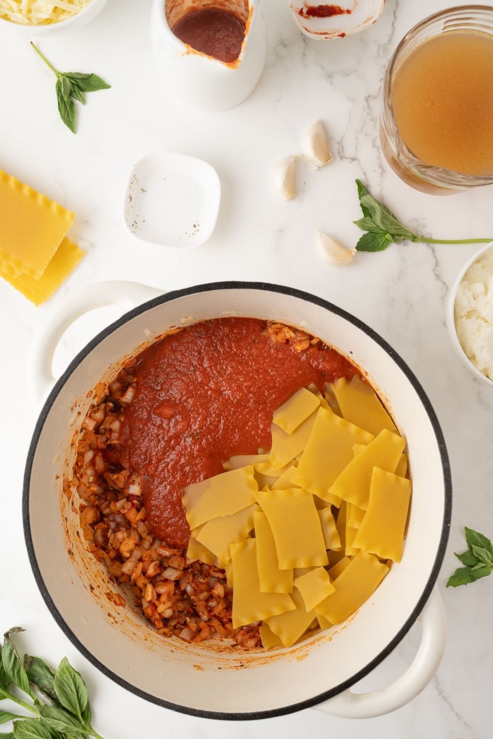 Lasagna Soup