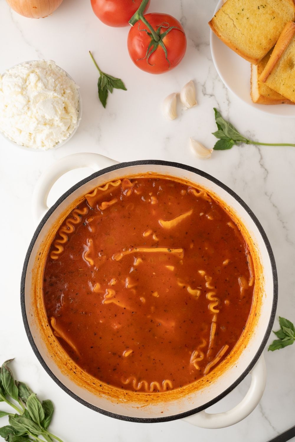 Lasagna Soup