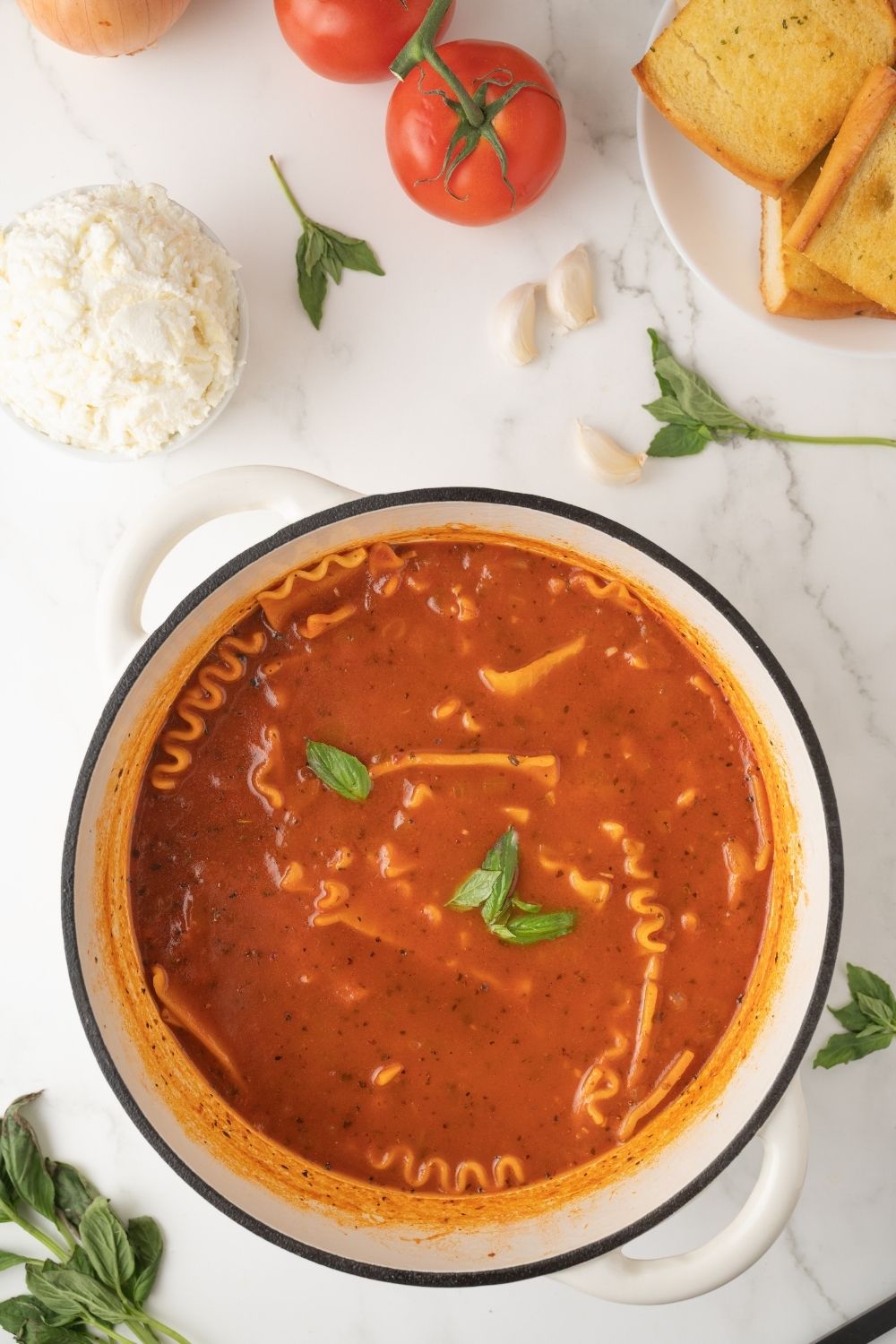 Lasagna Soup