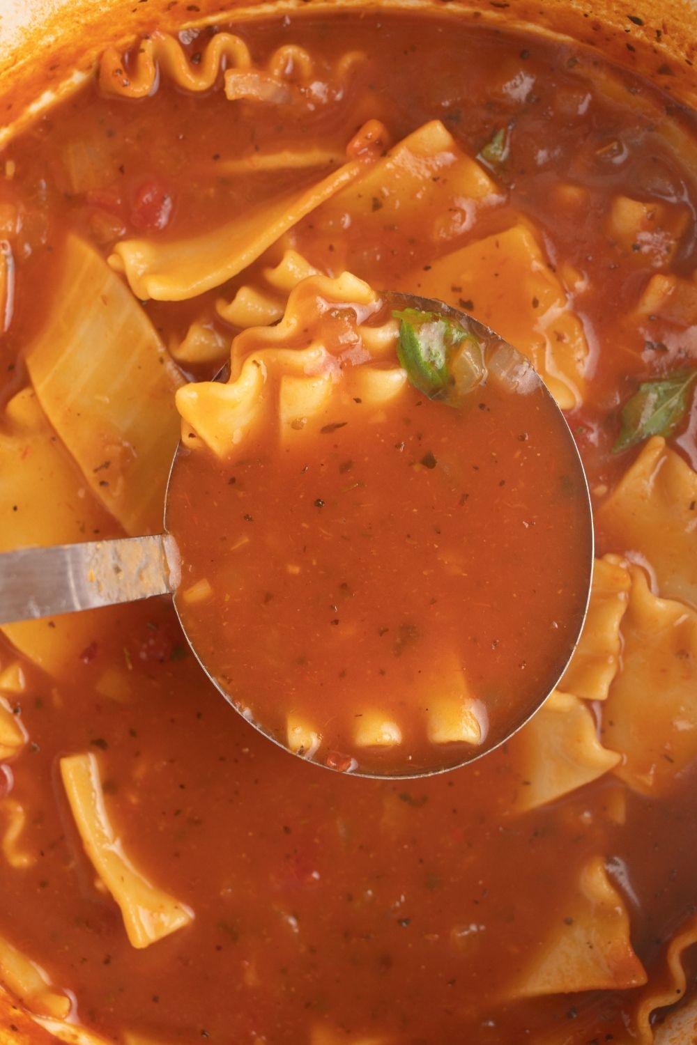 Lasagna Soup