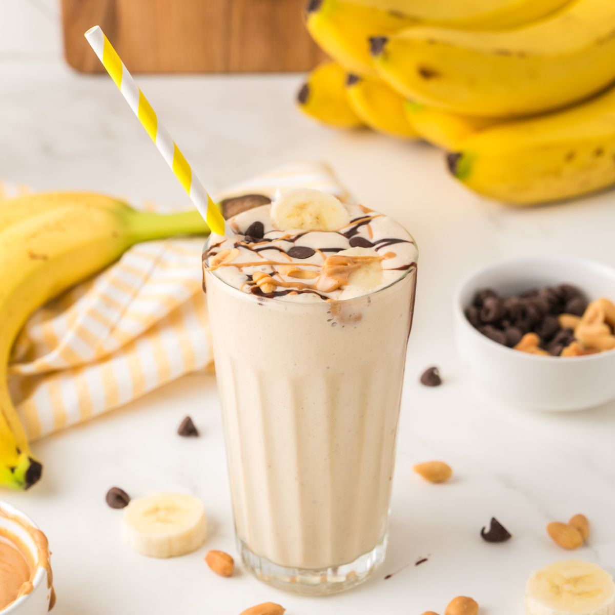 Peanut Butter Banana Milkshake