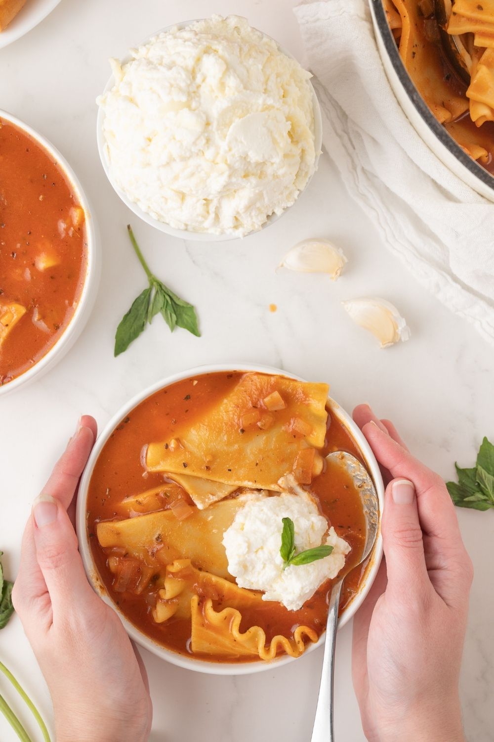 Lasagna Soup