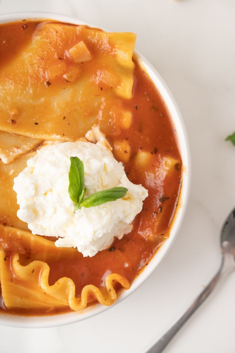 Lasagna Soup