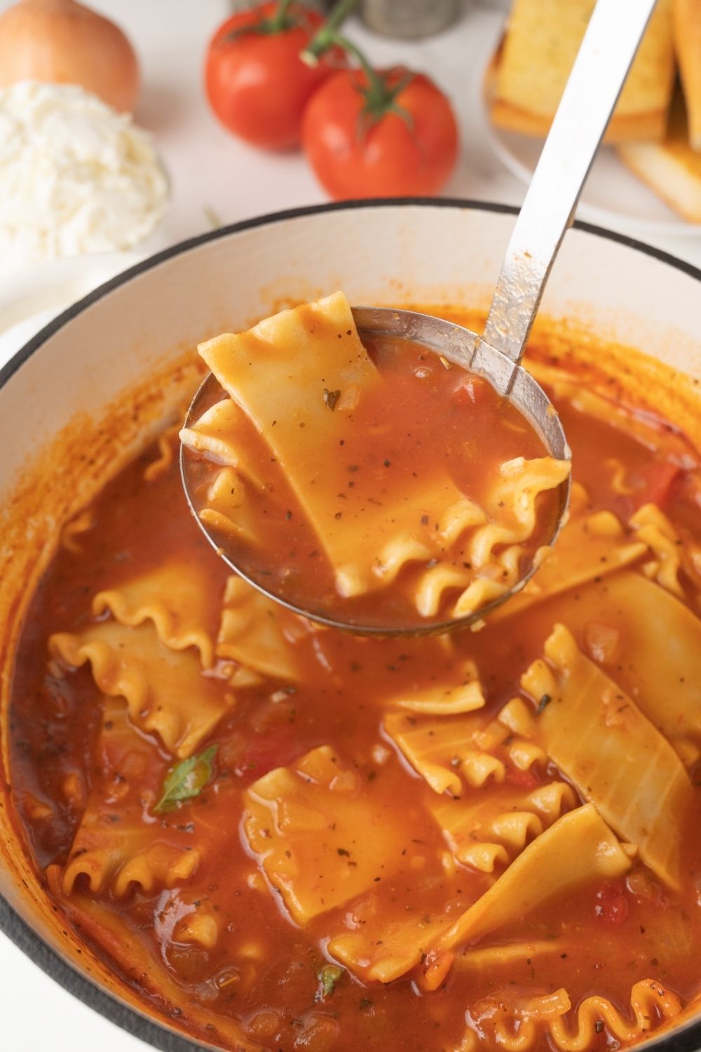 Lasagna Soup