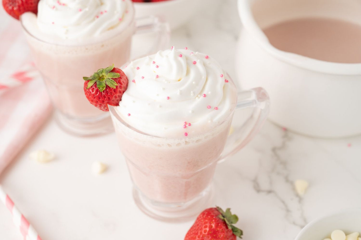 Strawberry Hot Chocolate