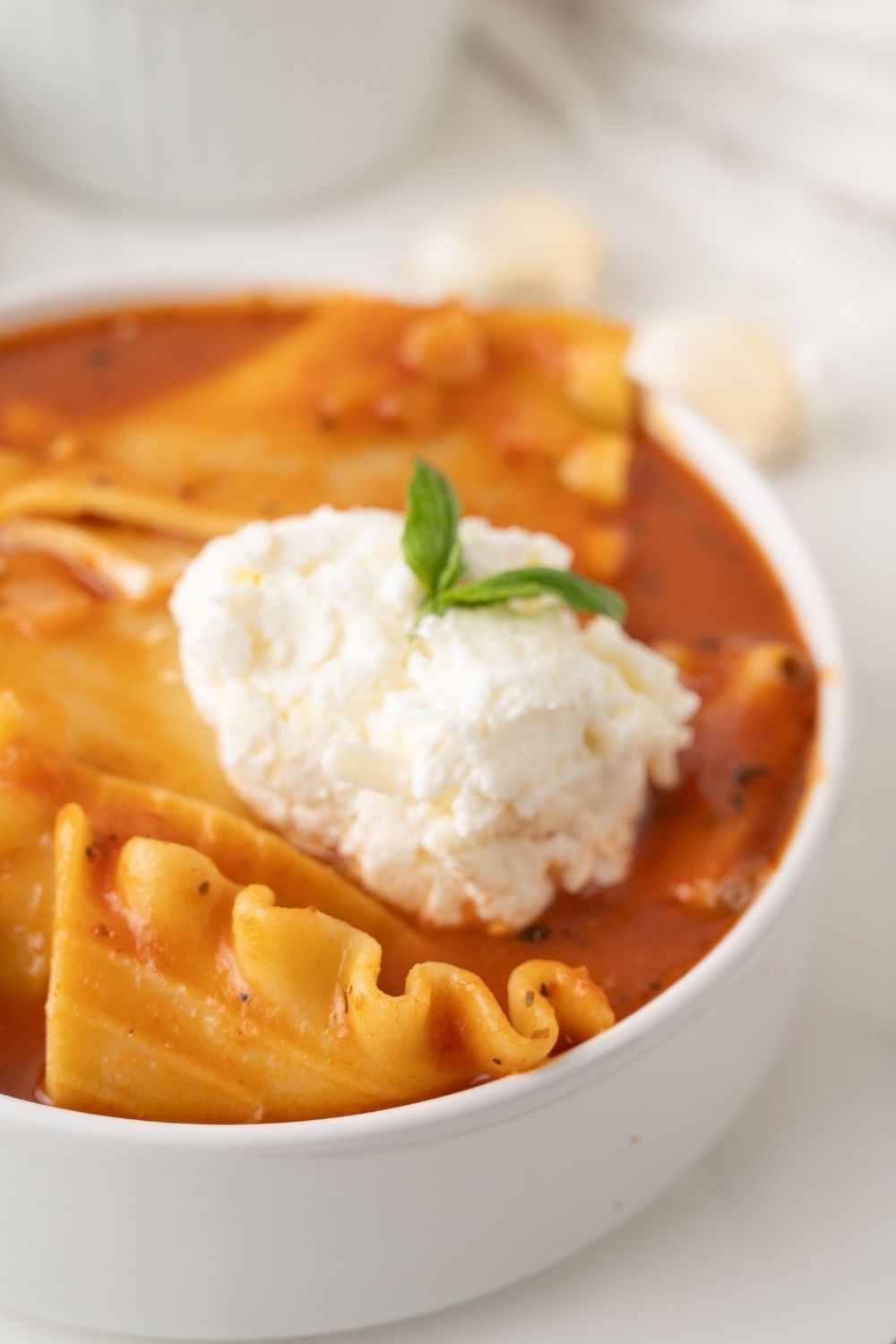 Lasagna Soup