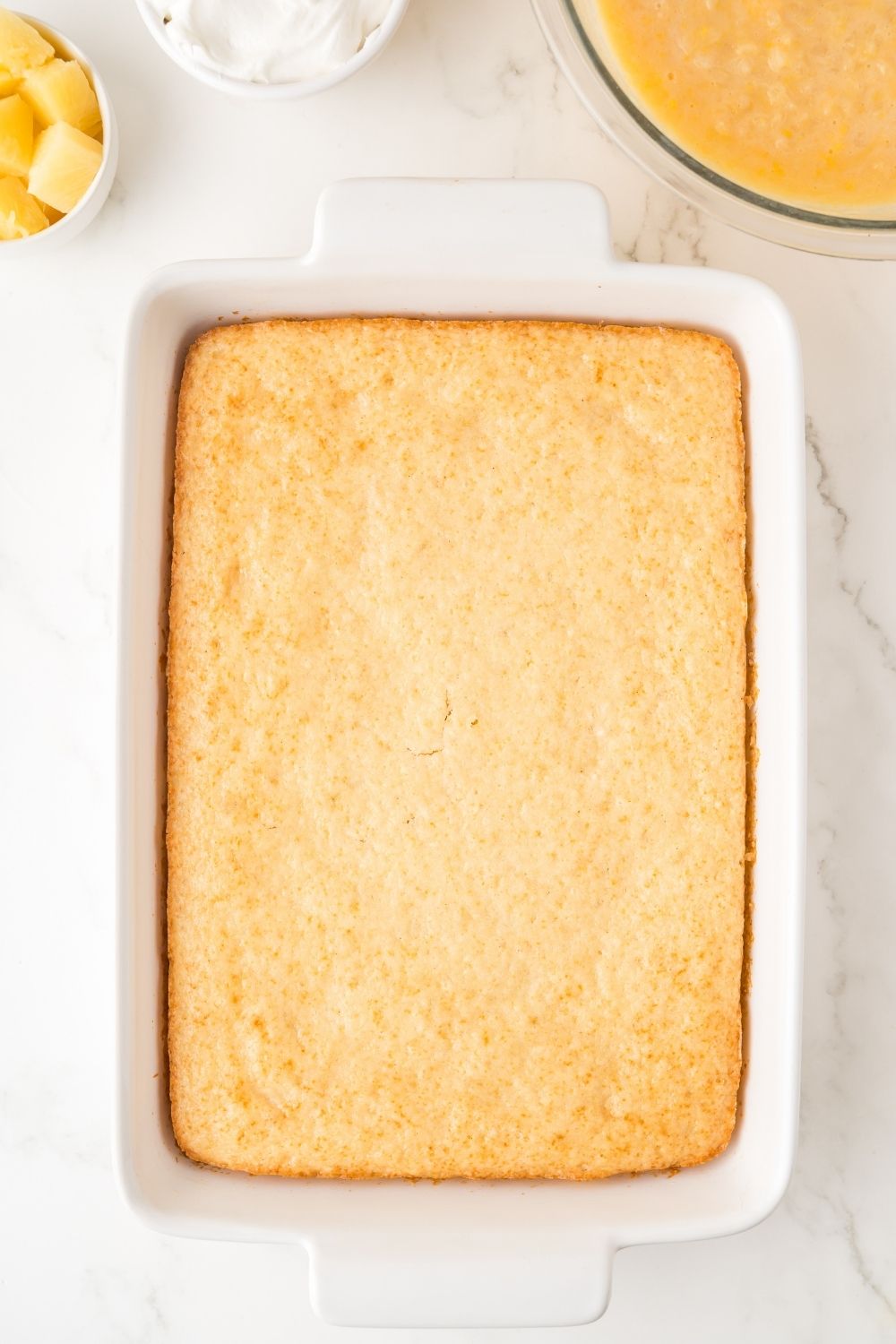 Pineapple Poke Cake