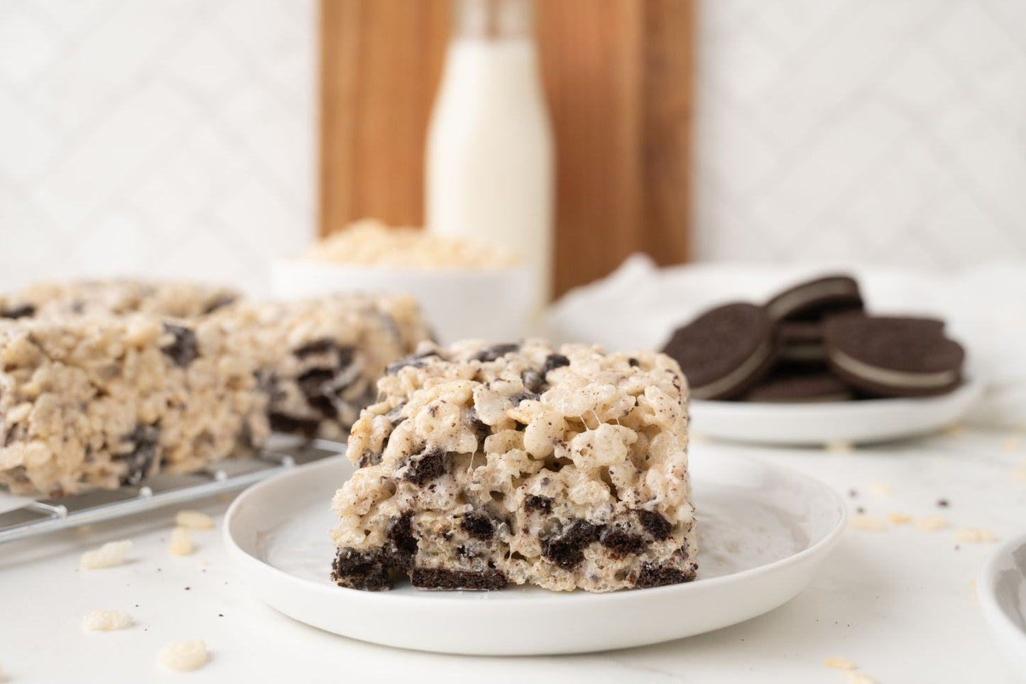 Oreo Rice Krispie Treats