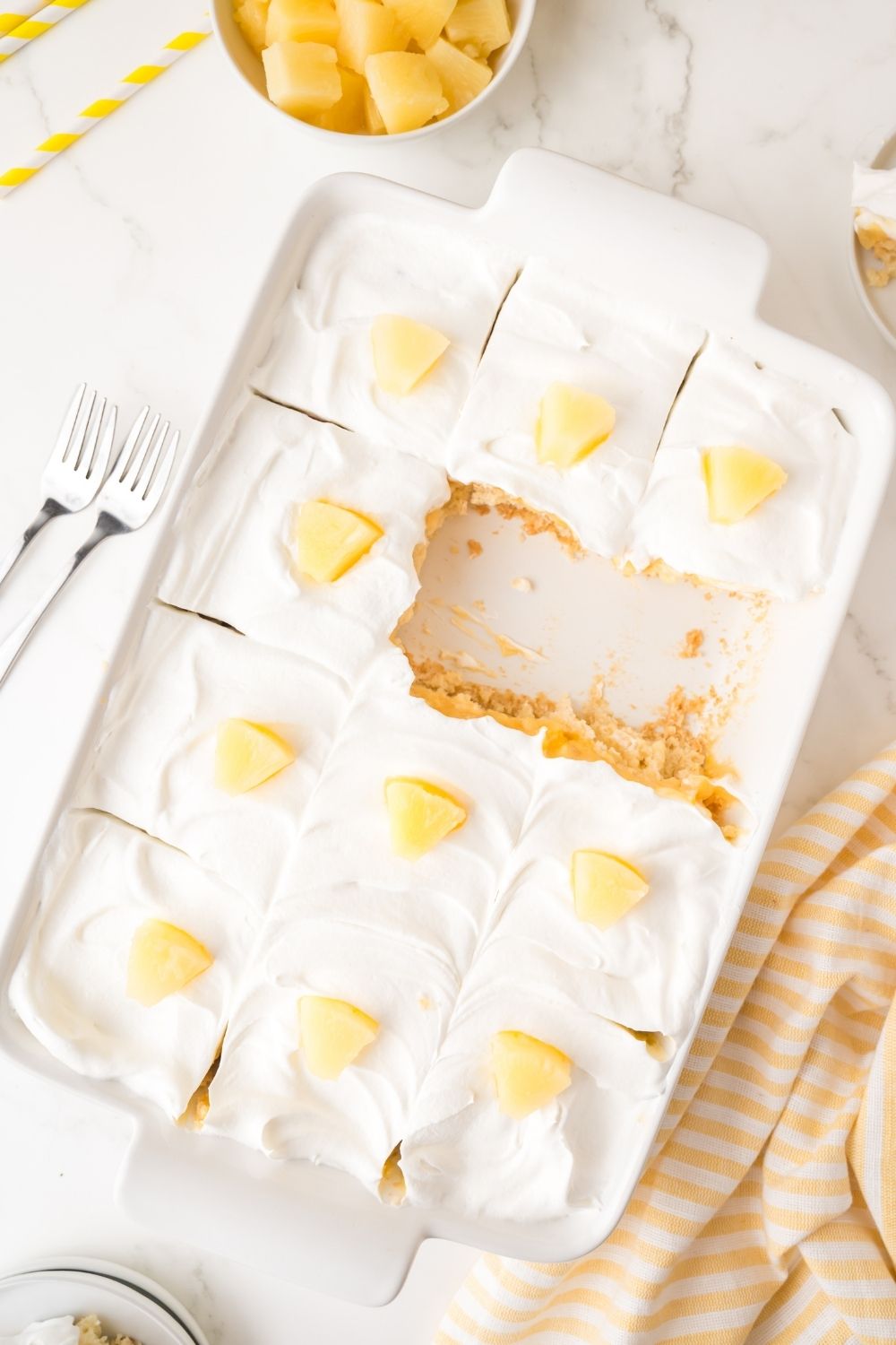 Pineapple Poke Cake