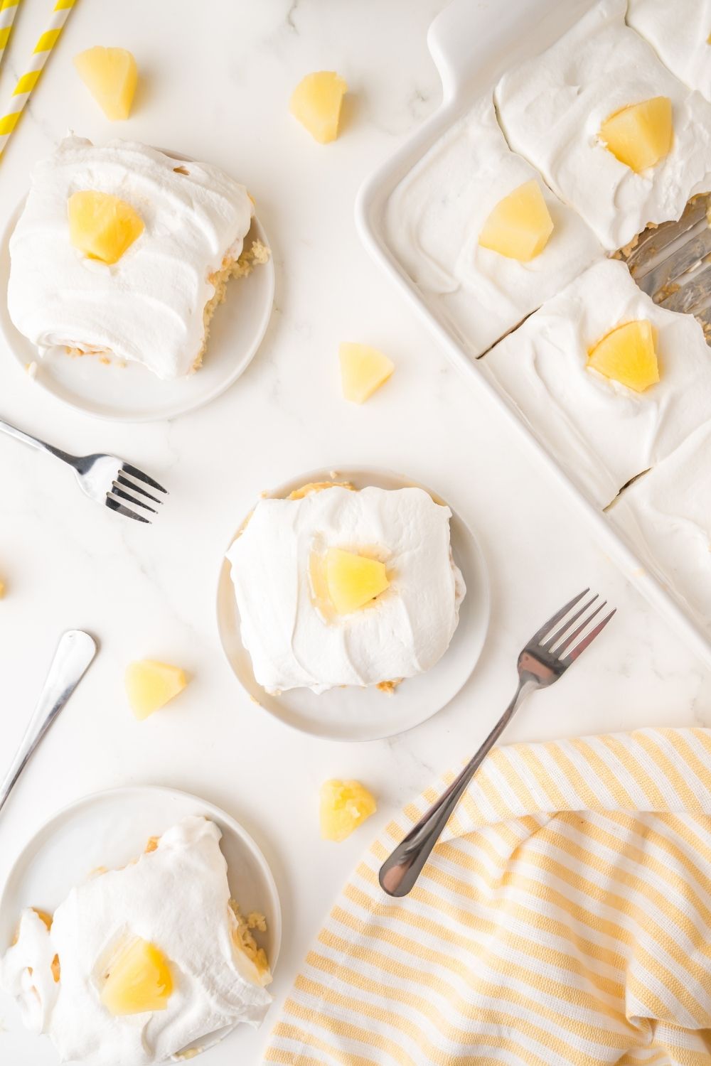 Pineapple Poke Cake
