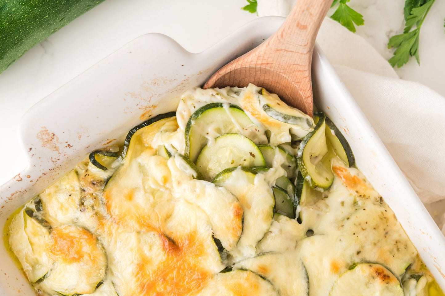 Cheesy Zucchini Casserole
