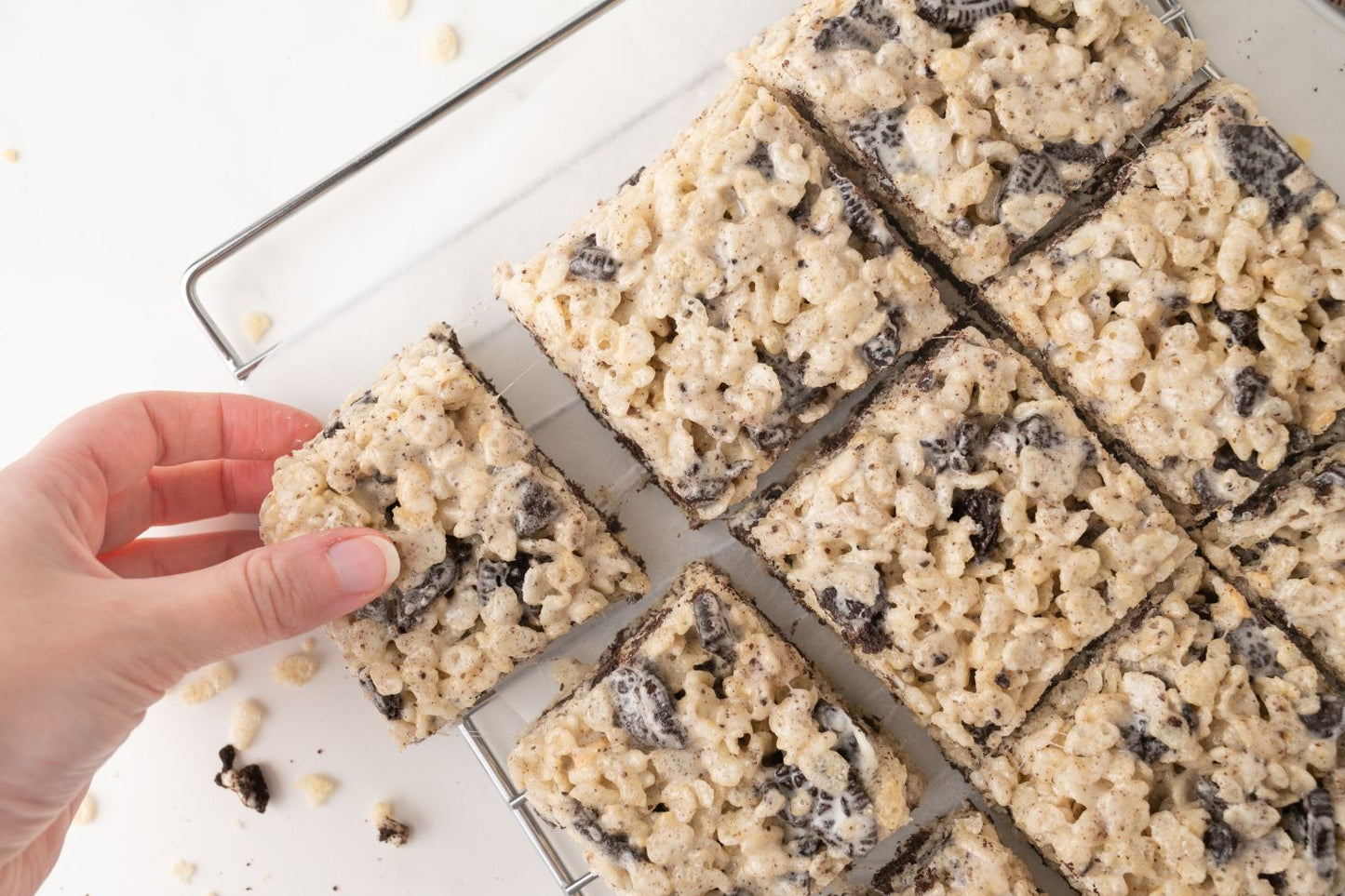 Oreo Rice Krispie Treats