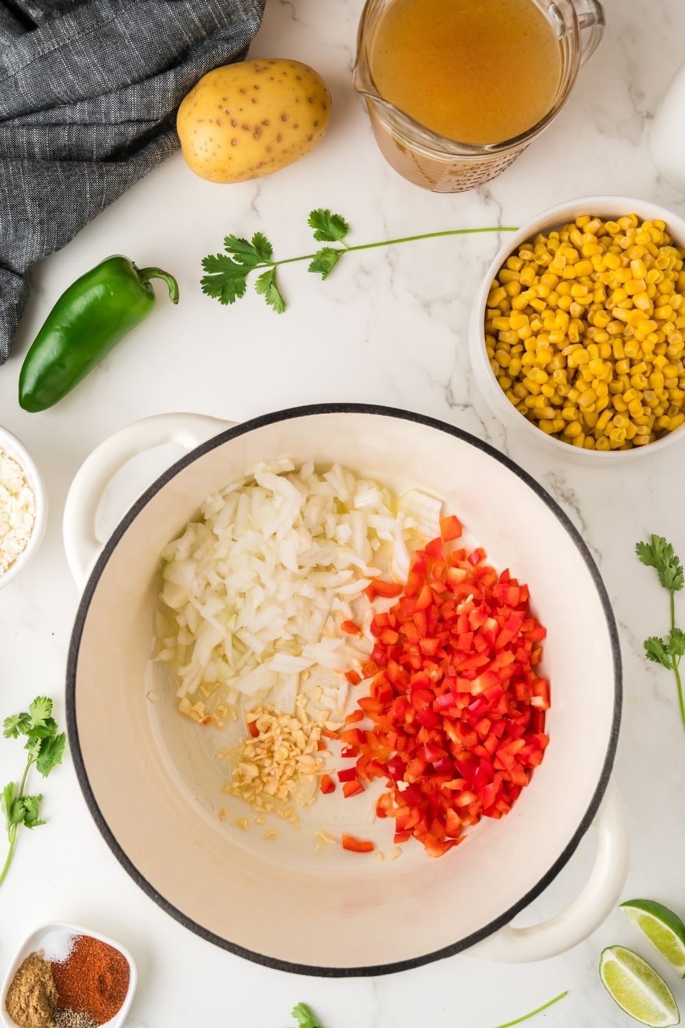 Mexican Street Corn Soup
