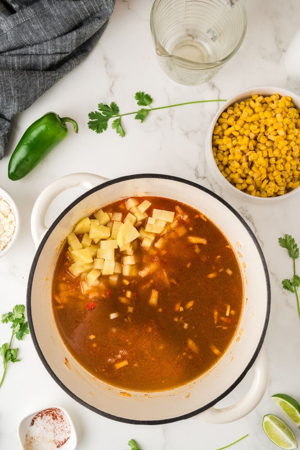 Mexican Street Corn Soup
