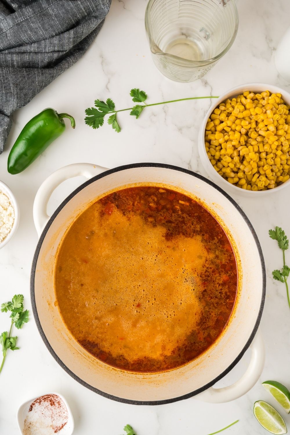 Mexican Street Corn Soup