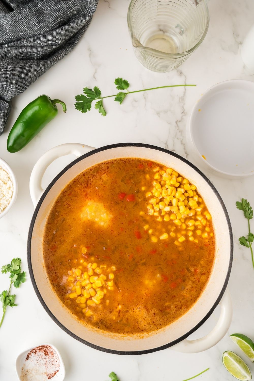 Mexican Street Corn Soup