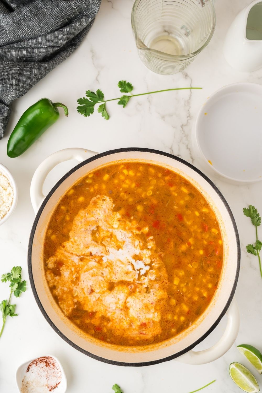 Mexican Street Corn Soup