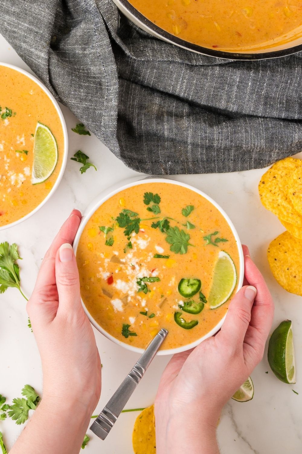 Mexican Street Corn Soup