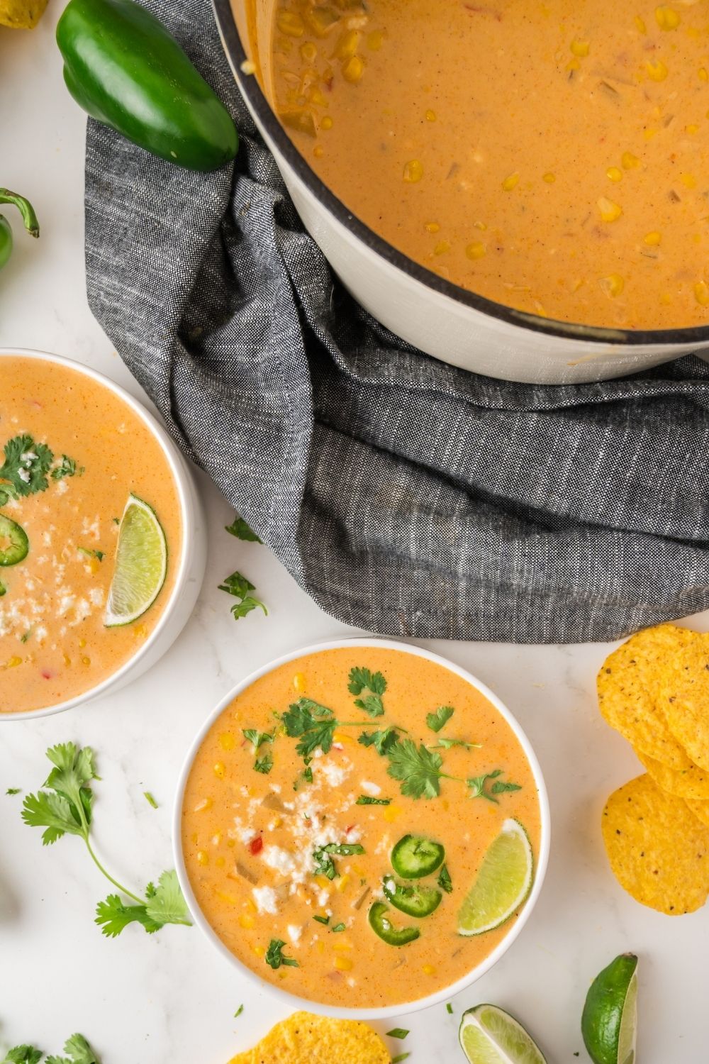 Mexican Street Corn Soup