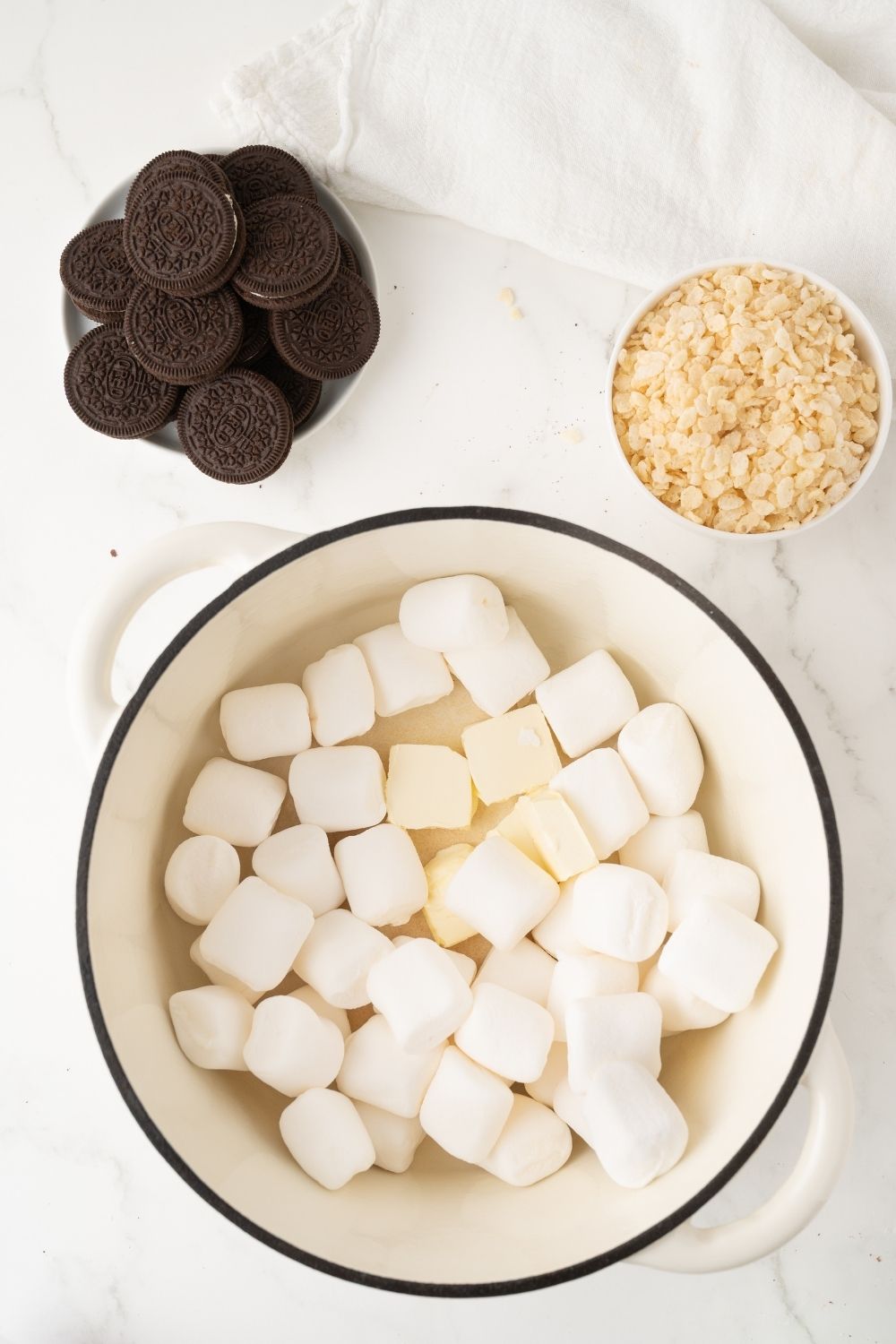Oreo Rice Krispie Treats