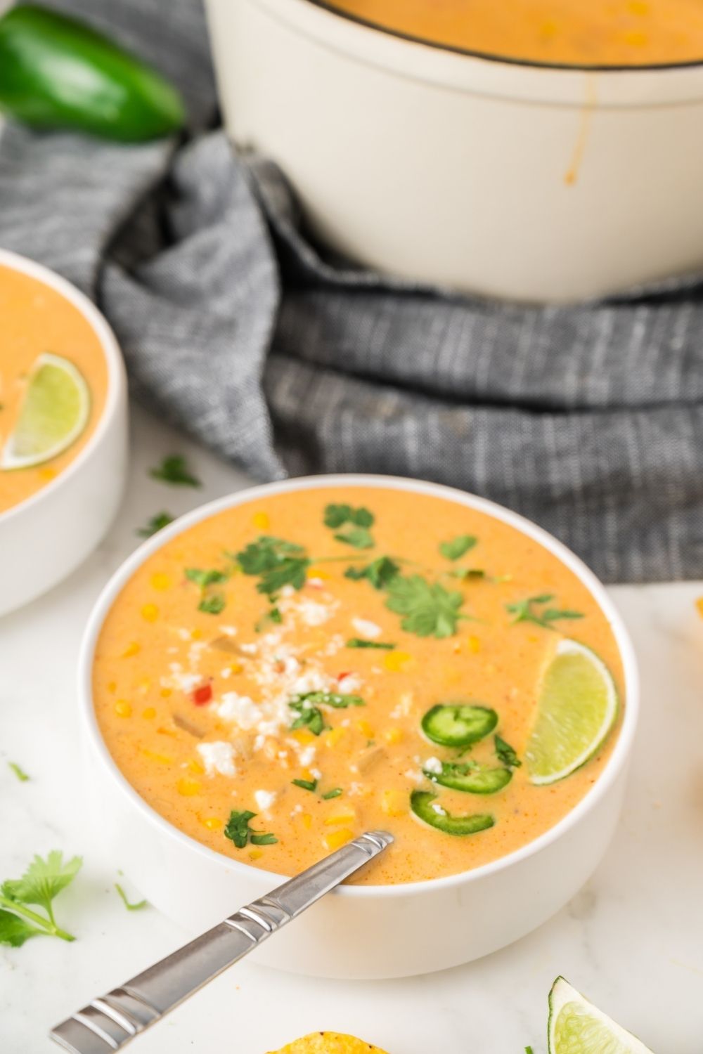 Mexican Street Corn Soup