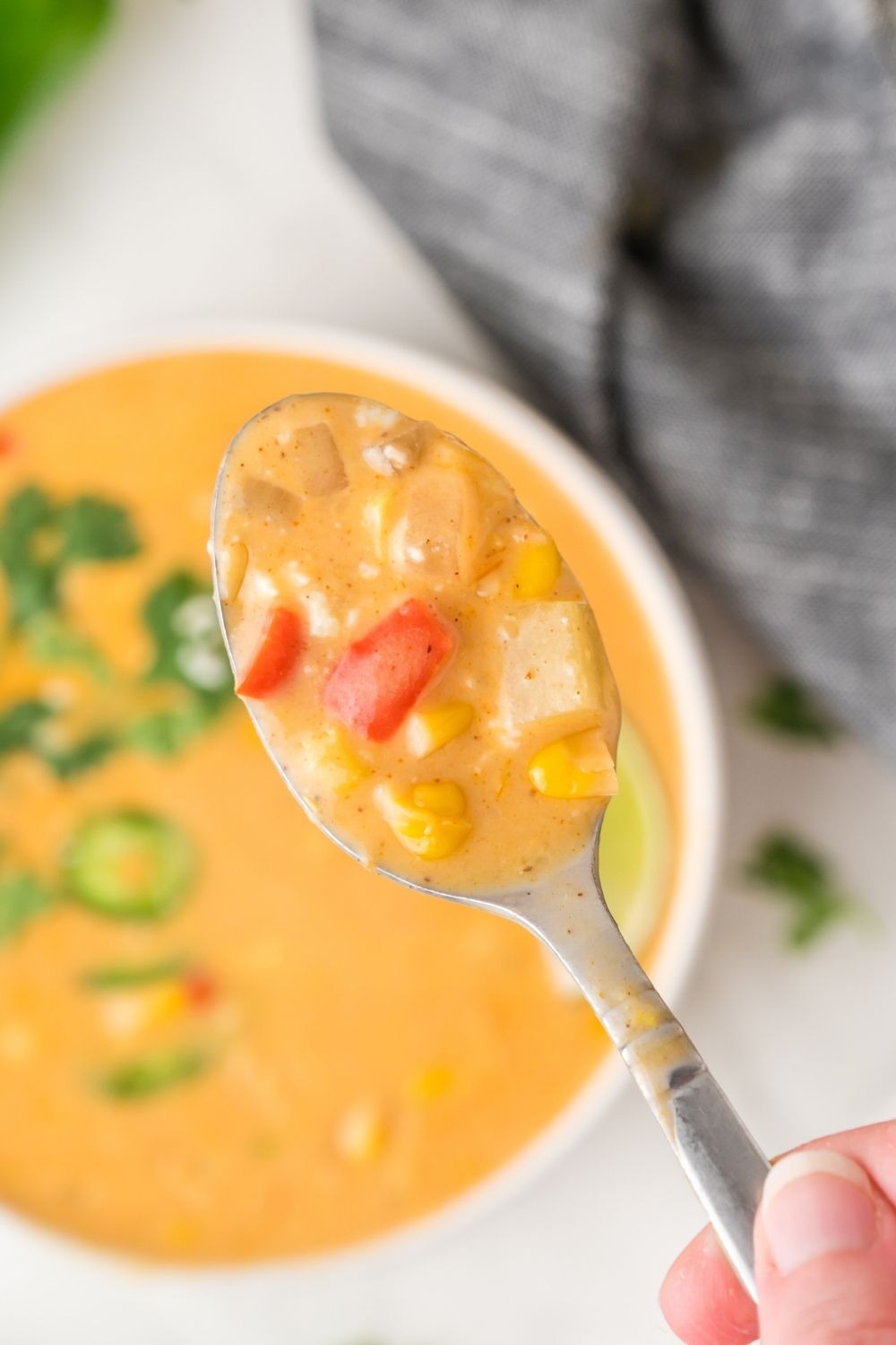 Mexican Street Corn Soup