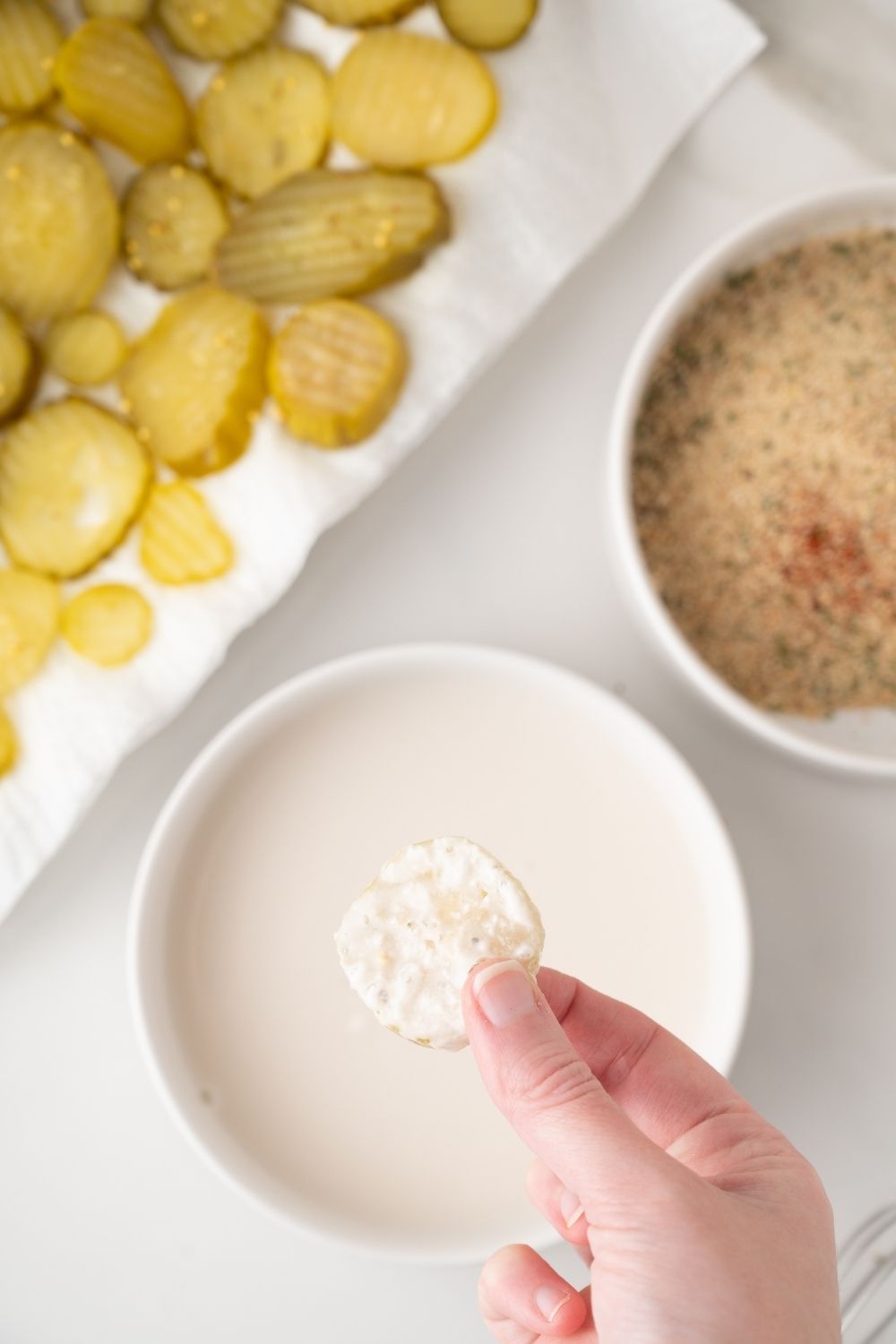 Air Fryer Fried Pickles