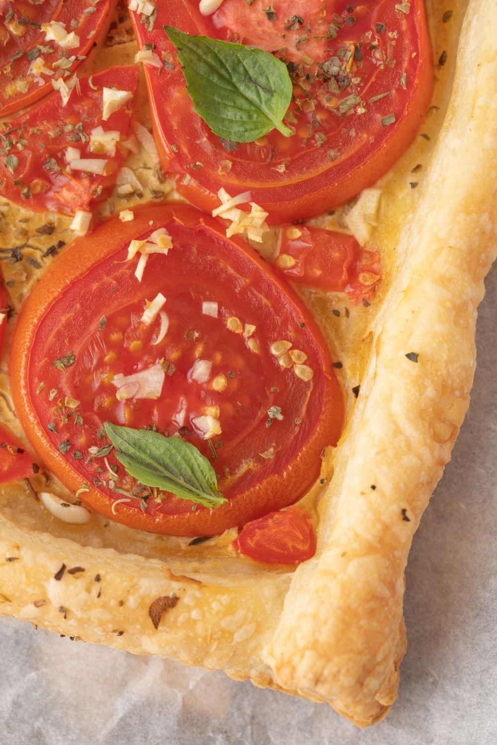 Tomato Tart with Puff Pastry