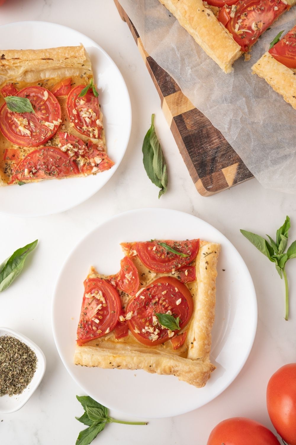 Tomato Tart with Puff Pastry
