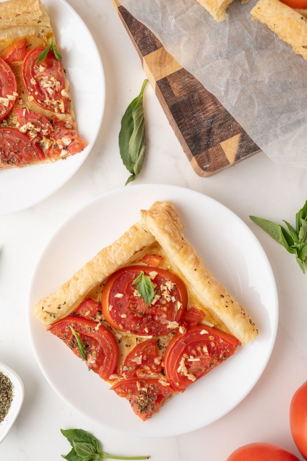 Tomato Tart with Puff Pastry