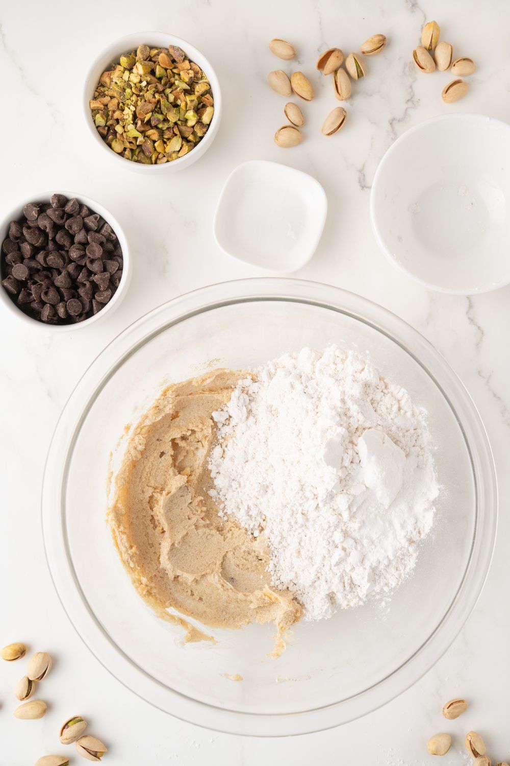 Pistachio Chocolate Chip Cookies