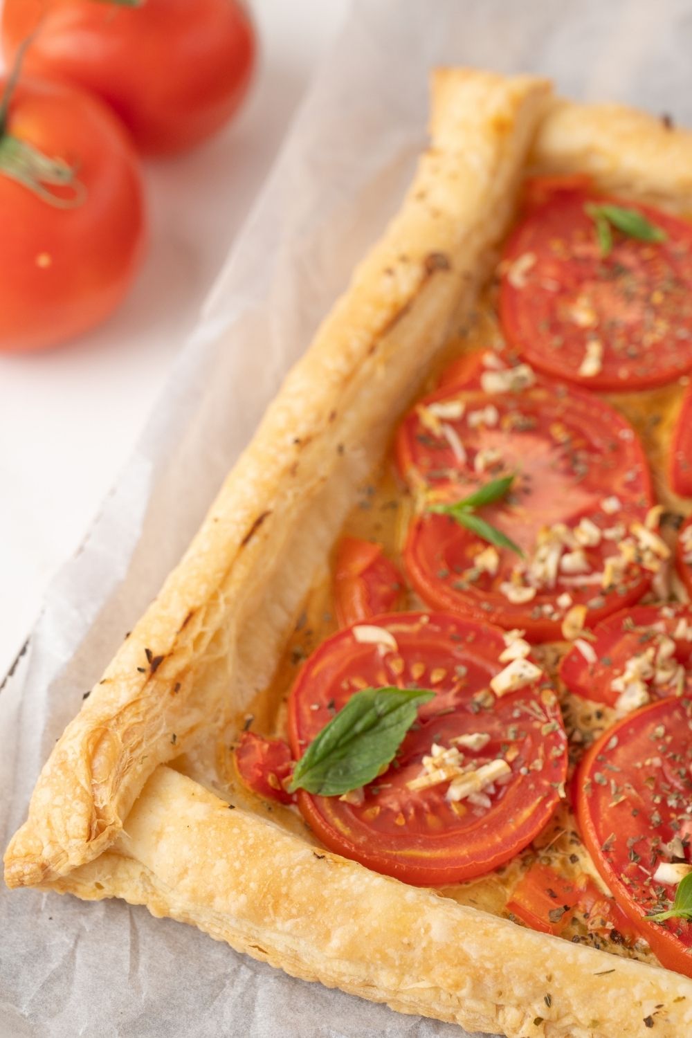 Tomato Tart with Puff Pastry