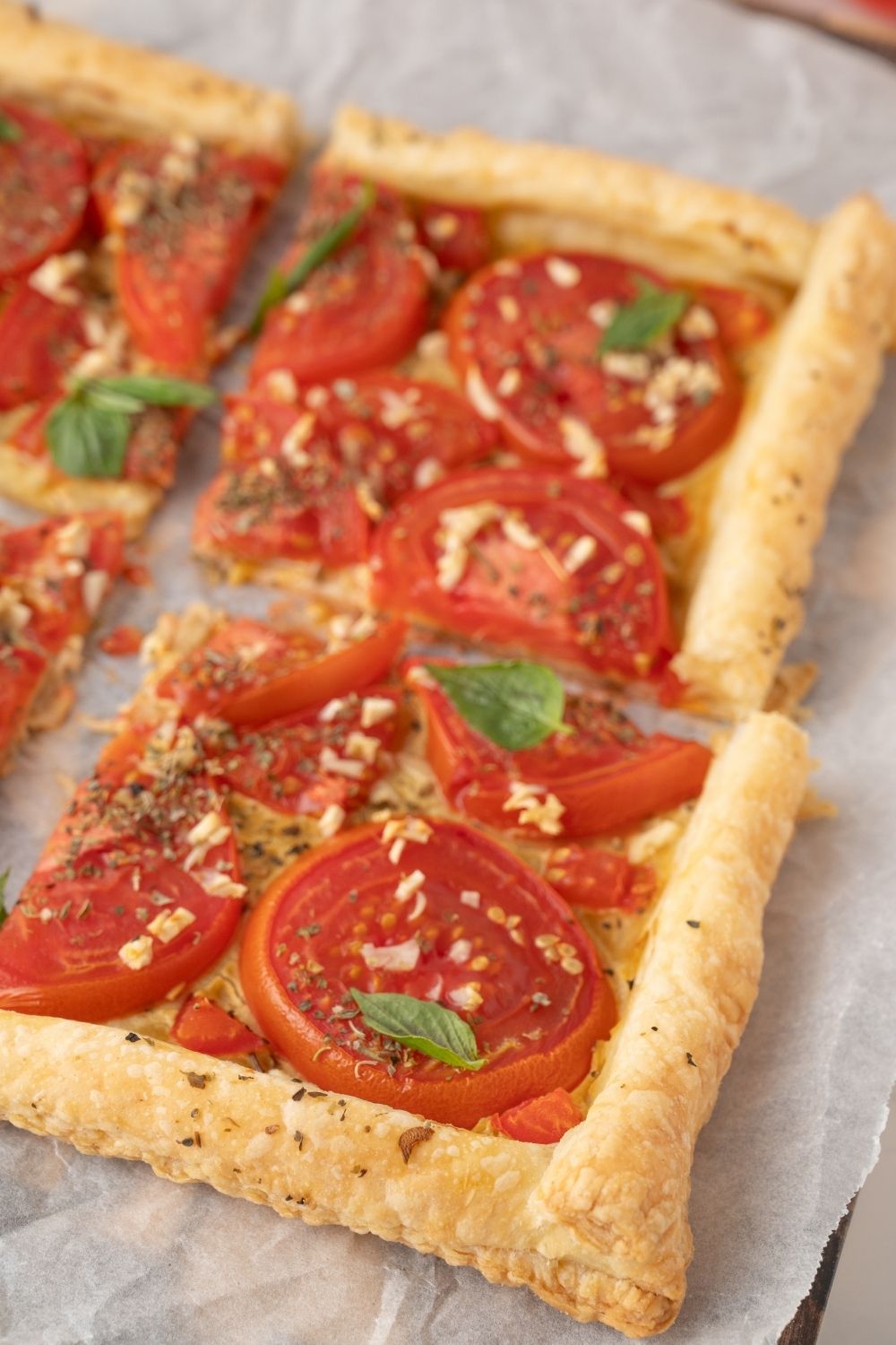 Tomato Tart with Puff Pastry
