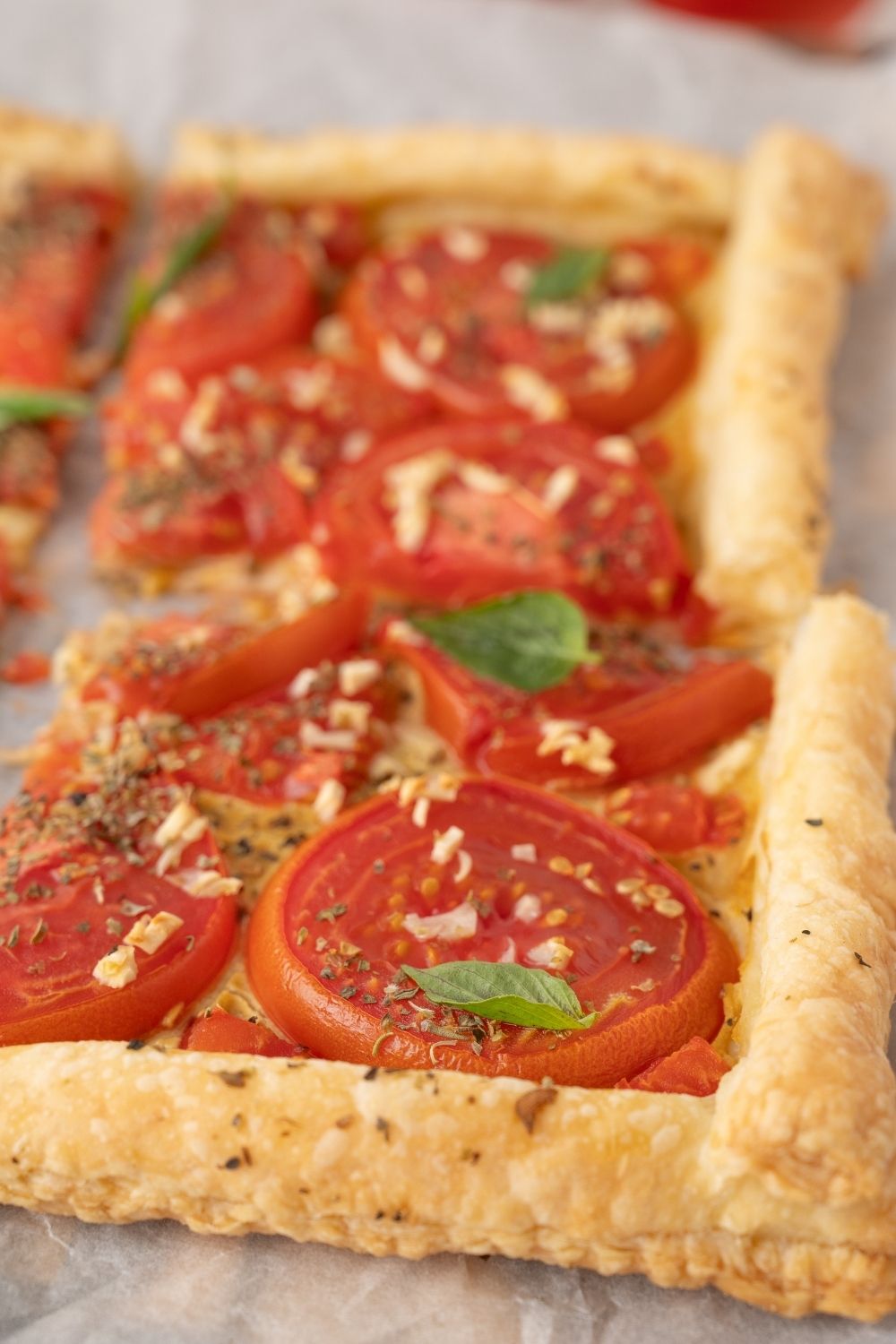 Tomato Tart with Puff Pastry