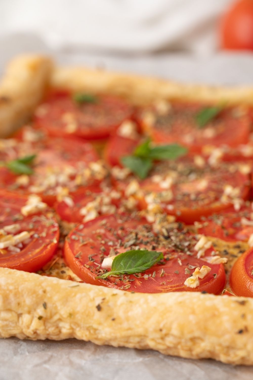 Tomato Tart with Puff Pastry