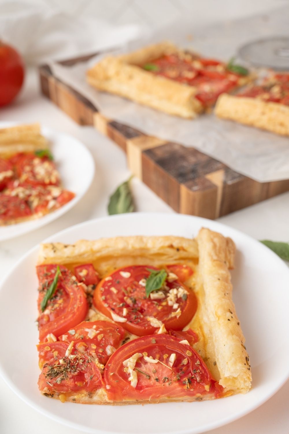Tomato Tart with Puff Pastry