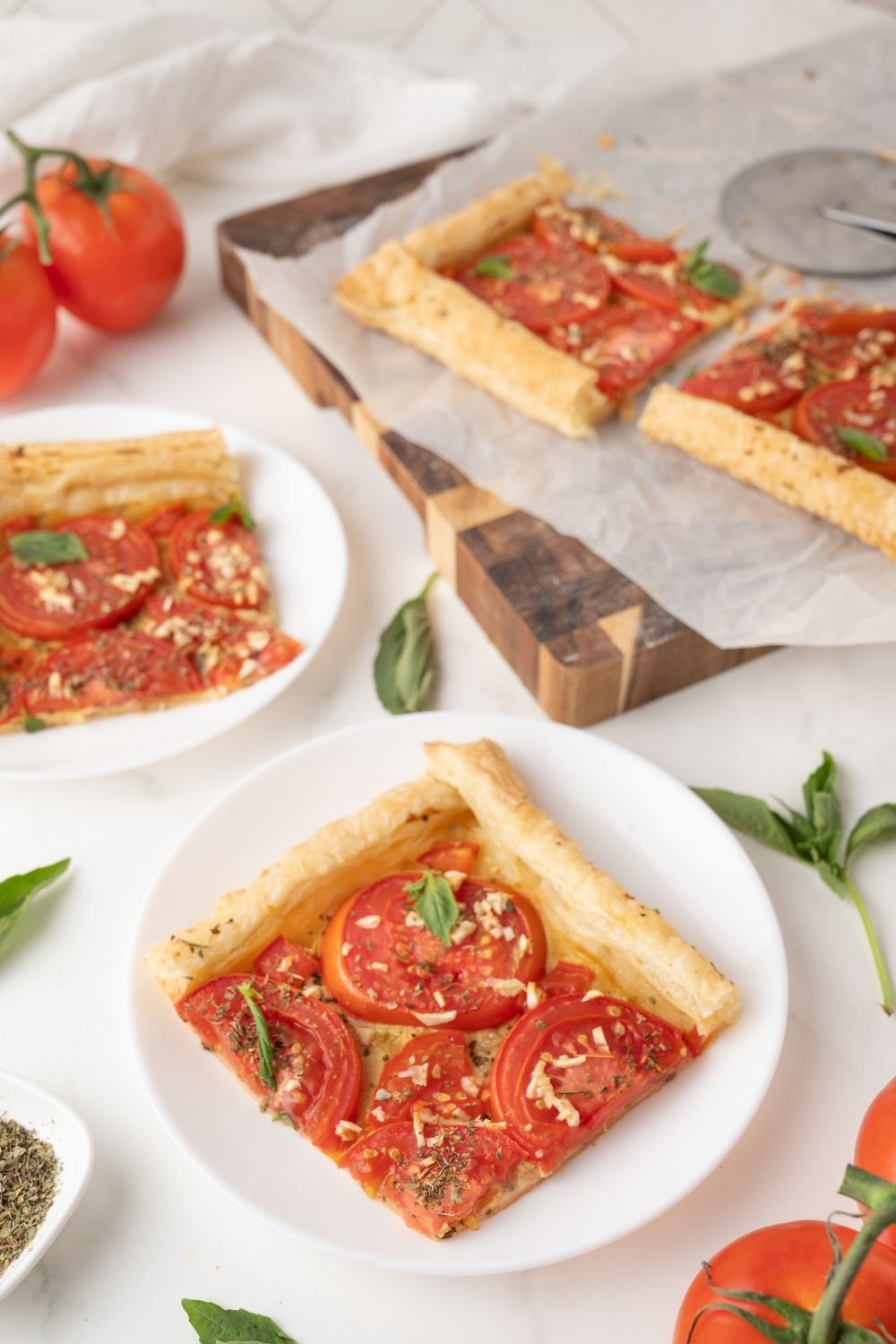 Tomato Tart with Puff Pastry