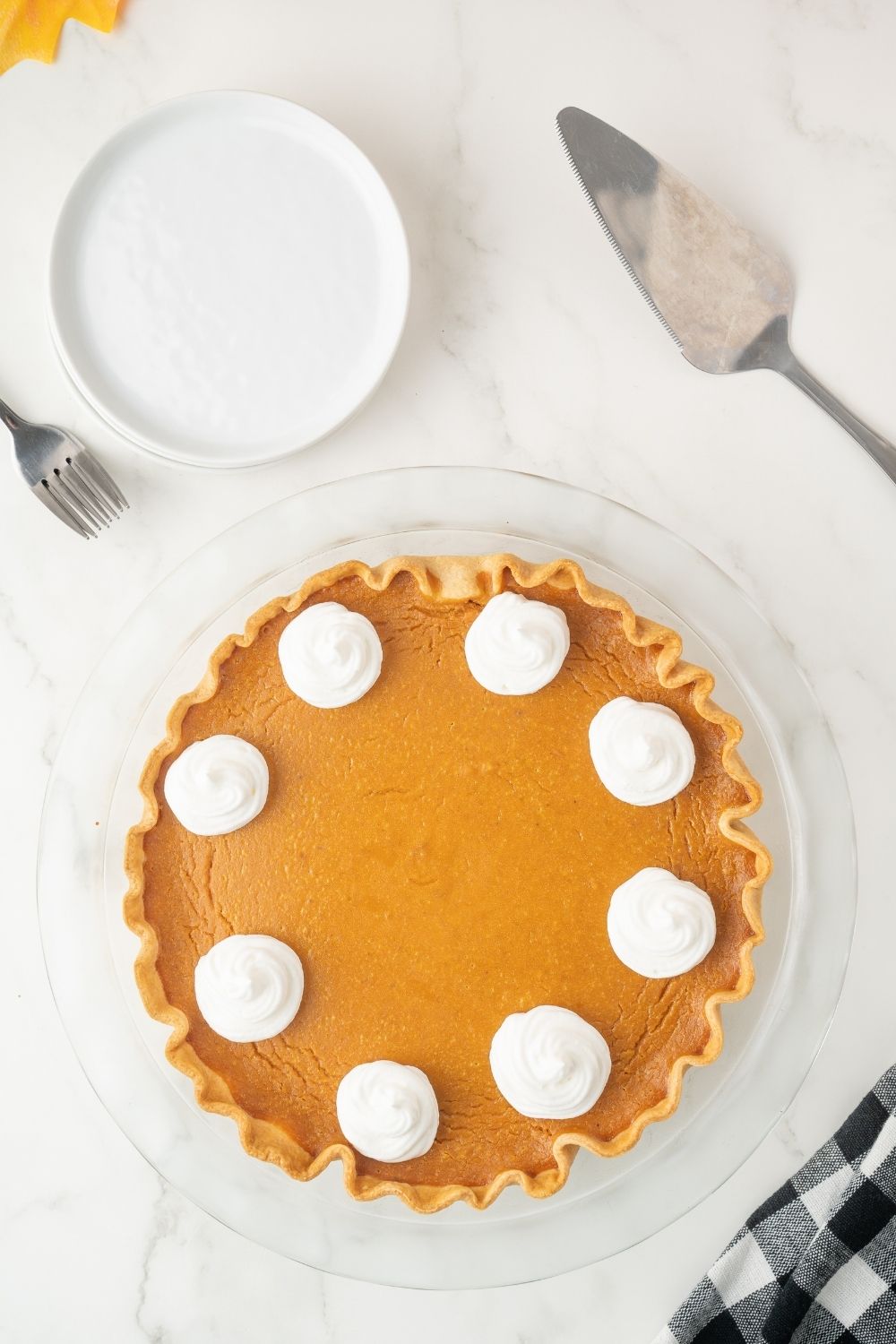 Eggless Pumpkin Pie