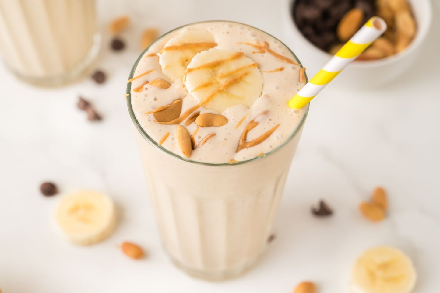 Peanut Butter Banana Milkshake