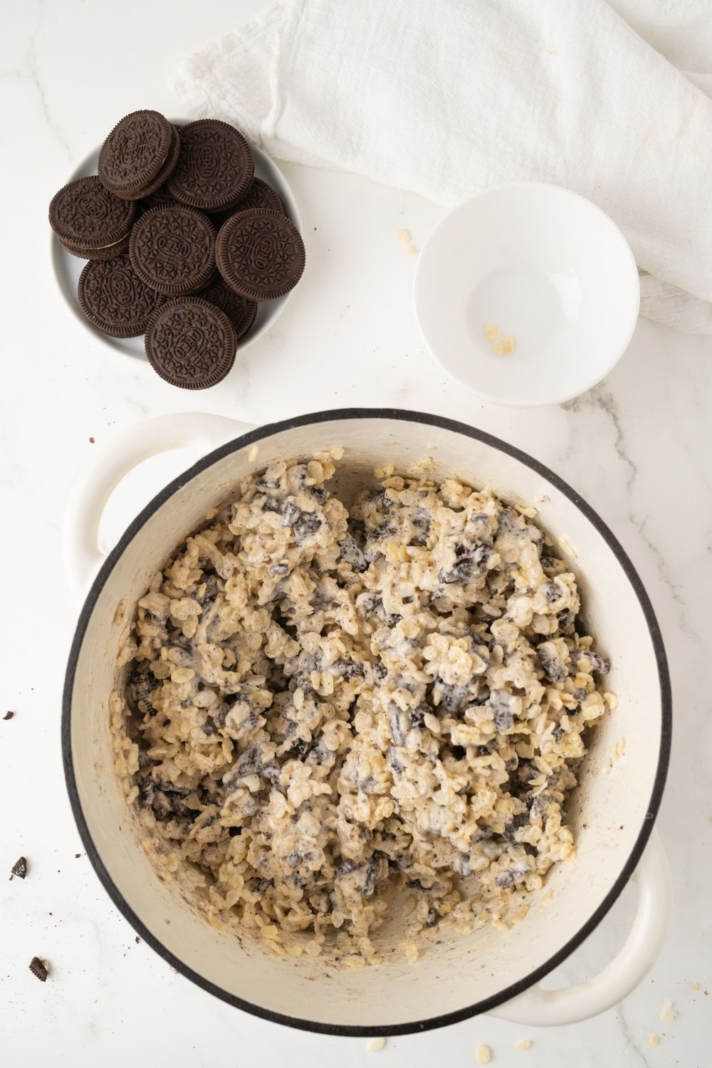 Oreo Rice Krispie Treats