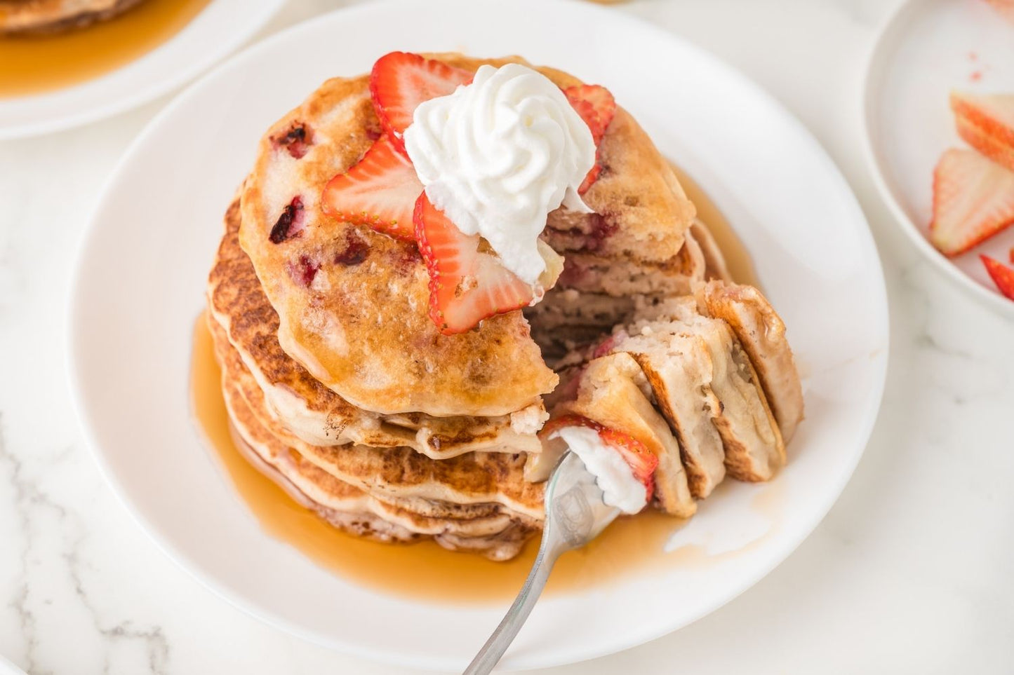 Strawberry Pancakes
