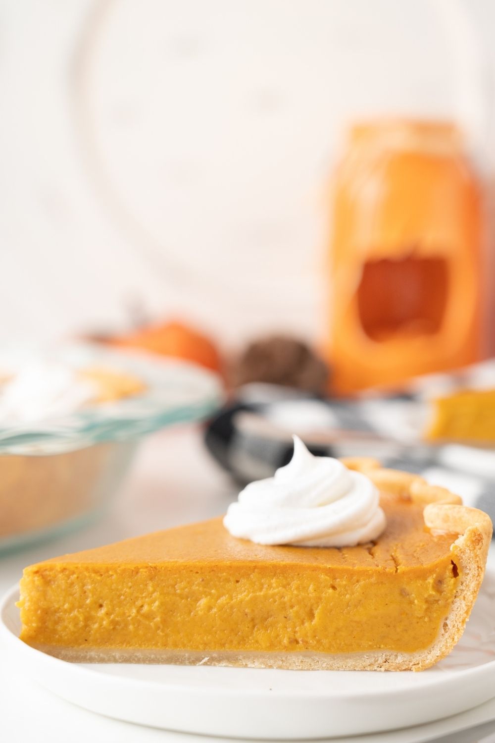 Eggless Pumpkin Pie